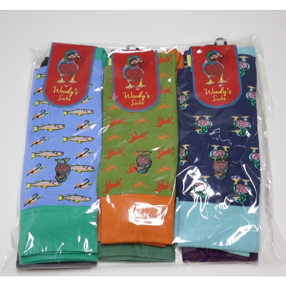 Woody's Men's 6 Pack of‎ Socks